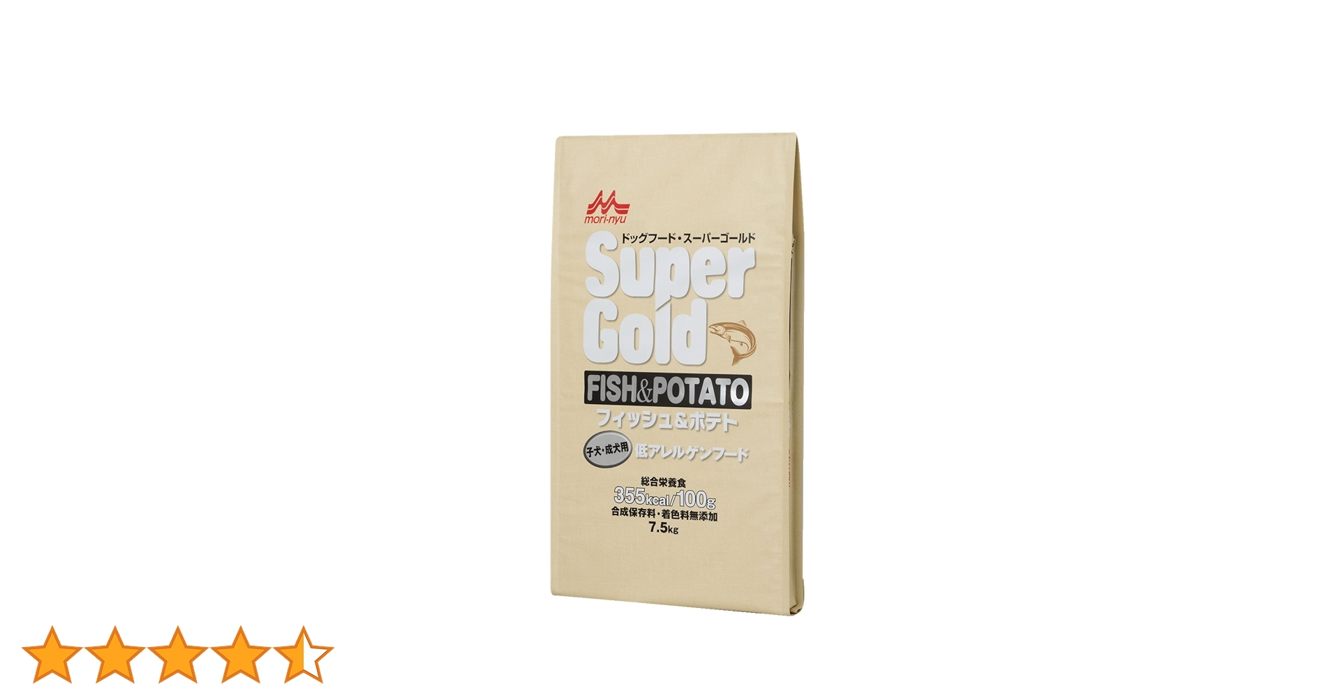 森永 スーパーゴールド フィッシュ＆ポテト7.5kg 未開封 お値下げしました Amazon.co.jp: スーパーゴールド Supergold フィッシュ&ポテト子犬・成